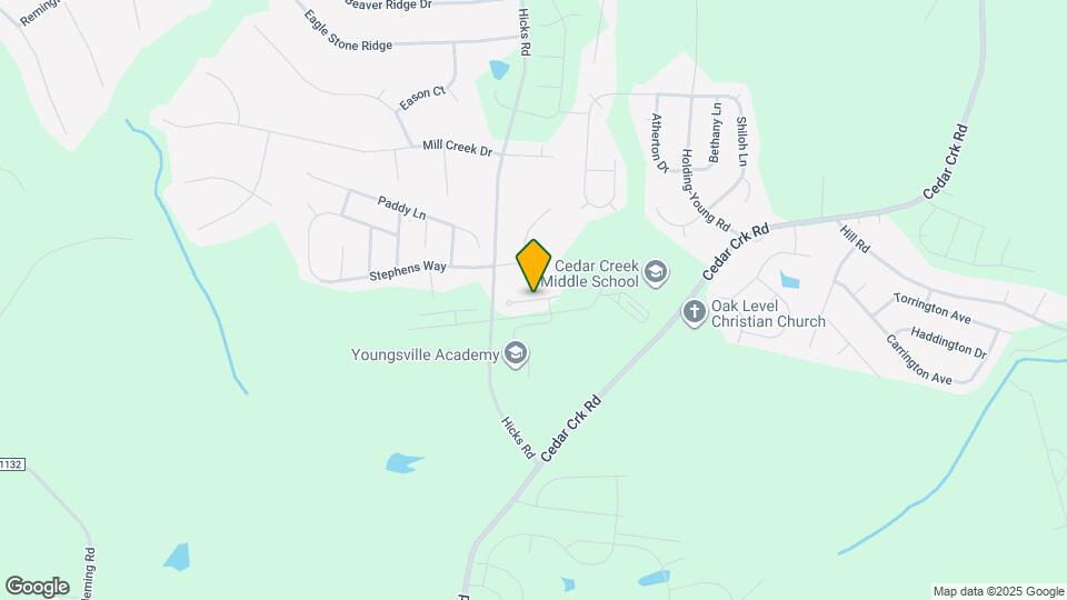 2048 Wiggins Village Dr Mapa y Detalles de la Ubicación