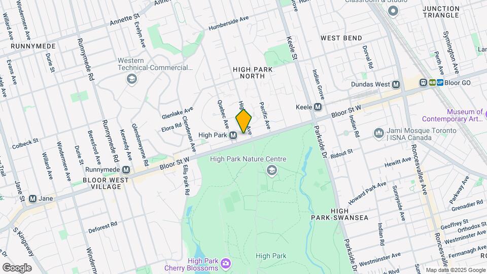 1914 Bloor St Map and Location Details