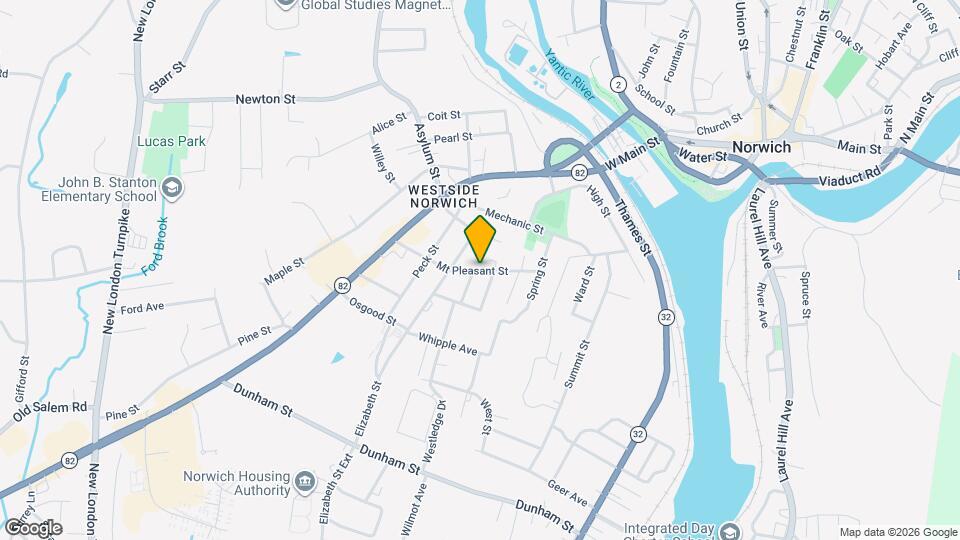 161 Mt Pleasant St Map and Location Details