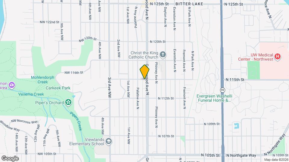 11255 Greenwood Ave N, Unit 203 Mapa y Detalles de la Ubicación