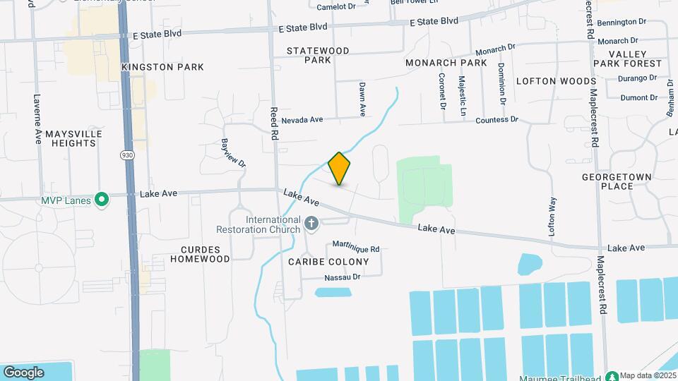 5020 Vermont Ln Map and Location Details