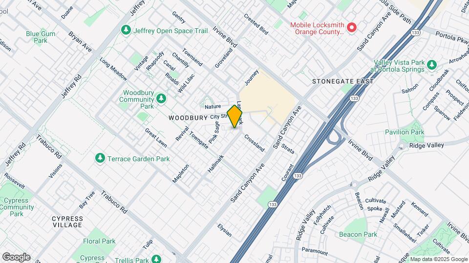 Woodbury Walk Apartment Map and Location Details