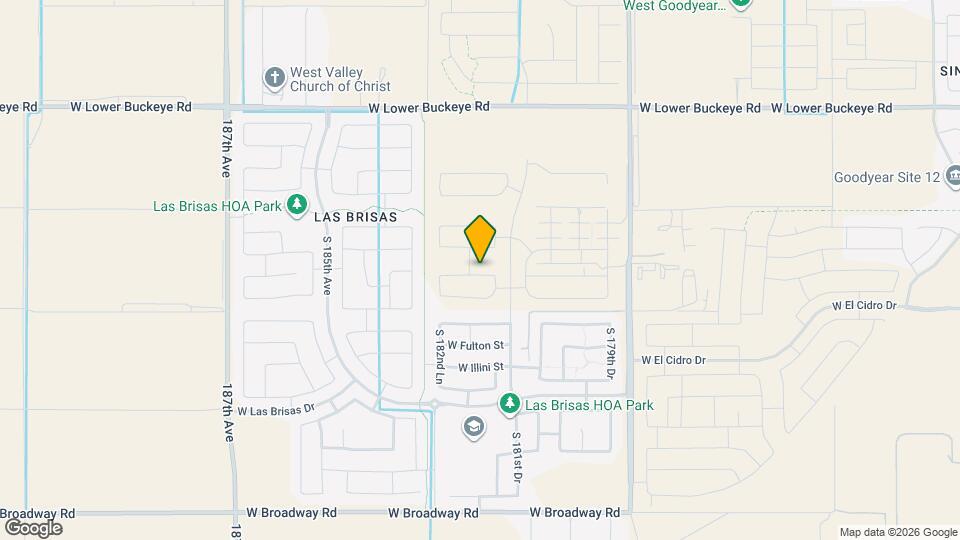 18180 W Larkspur Dr Map and Location Details