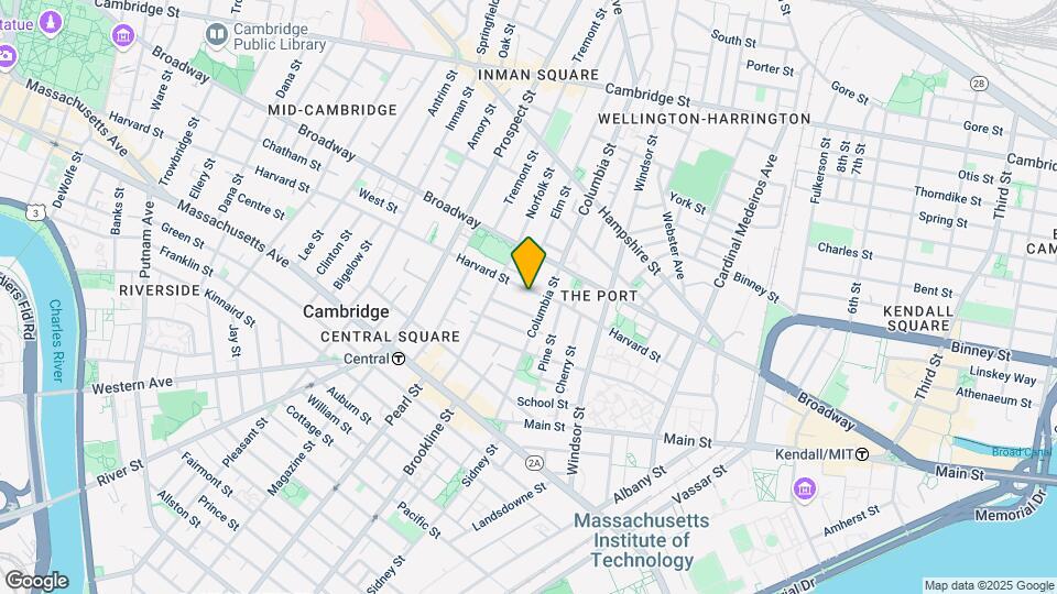 210 Harvard St, Unit 2 Map and Location Details