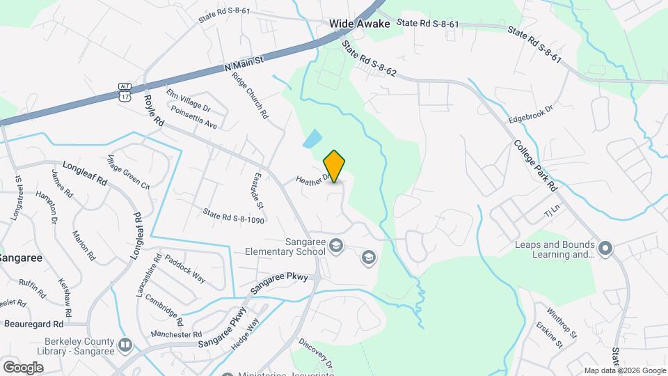 102 Inverness Ct Map and Location Details