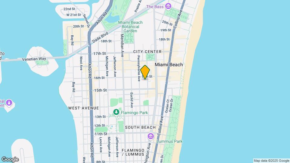 1550 Drexel Ave, Unit 103 Mapa y Detalles de la Ubicación