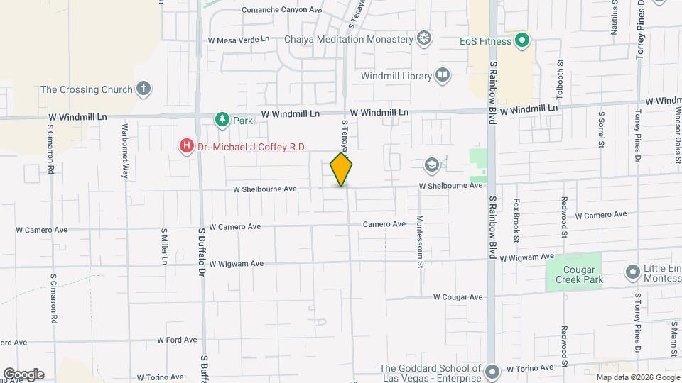 7365 W Shelbourne Ave Map and Location Details