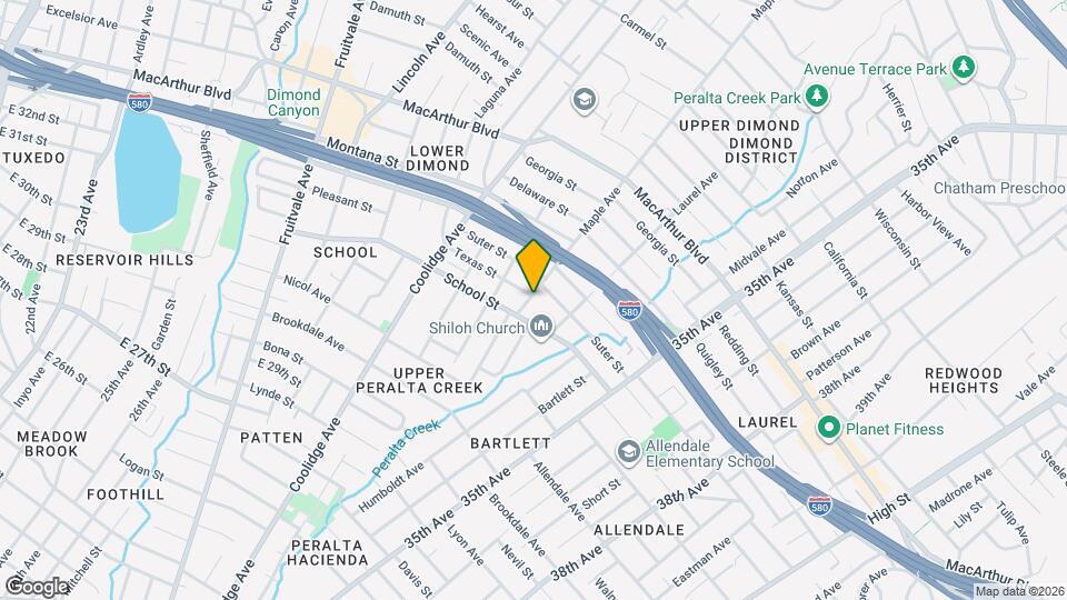 3230 Maple Ave Map and Location Details