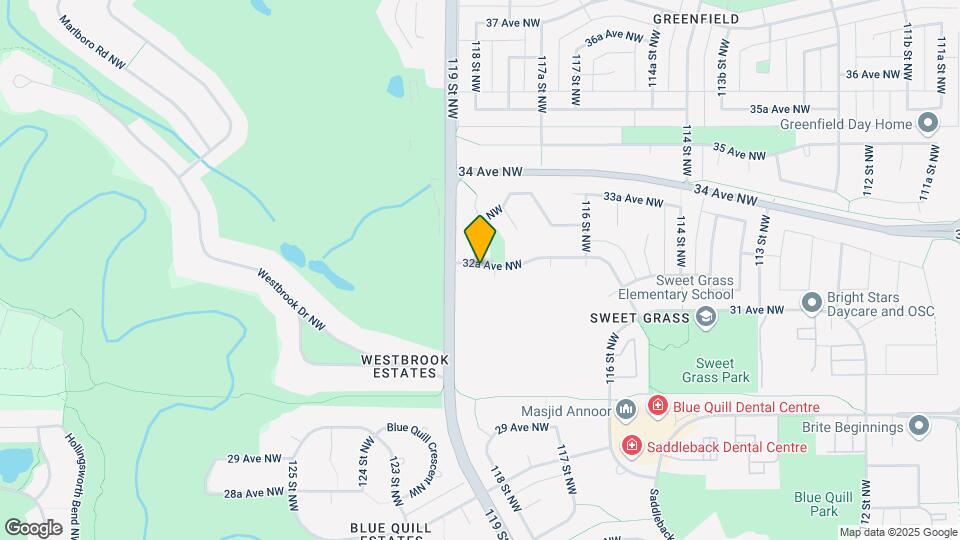 11729 32A Av NW Map and Location Details