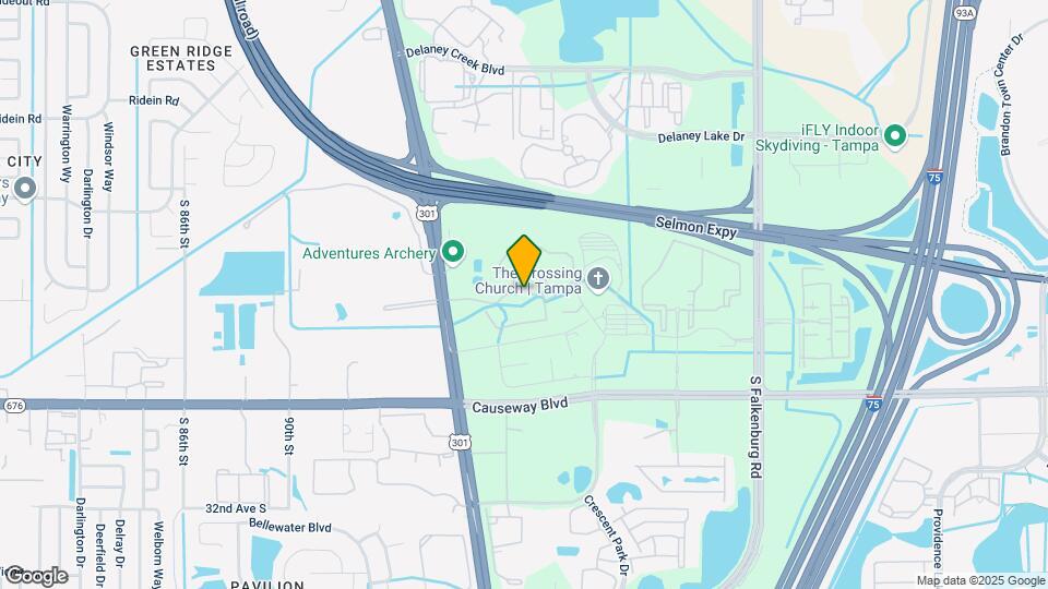 10103 Courtney Oaks Cir Map and Location Details
