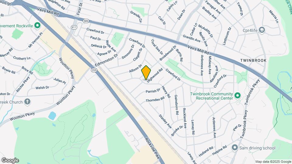 1200 Highwood Rd Map and Location Details