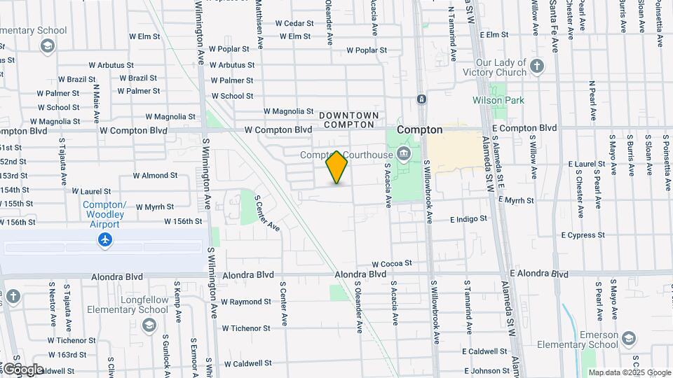 422 W Laurel St, Unit A Map and Location Details