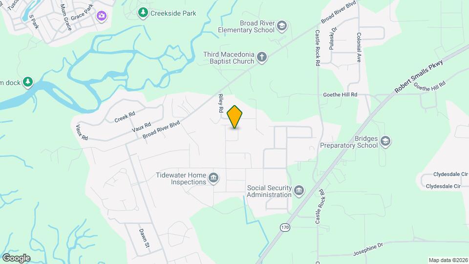 12 Tugaloo Dr Map and Location Details