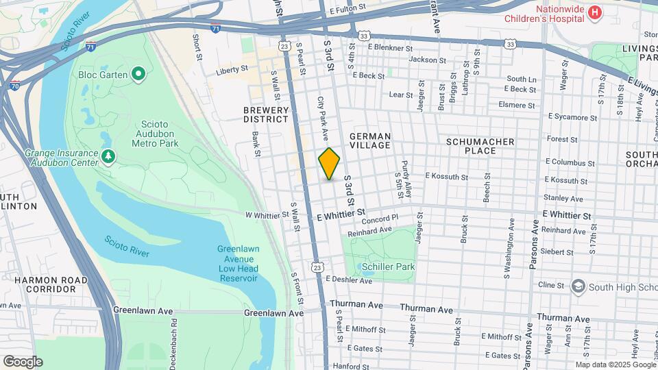 819 City Park Ave Map and Location Details