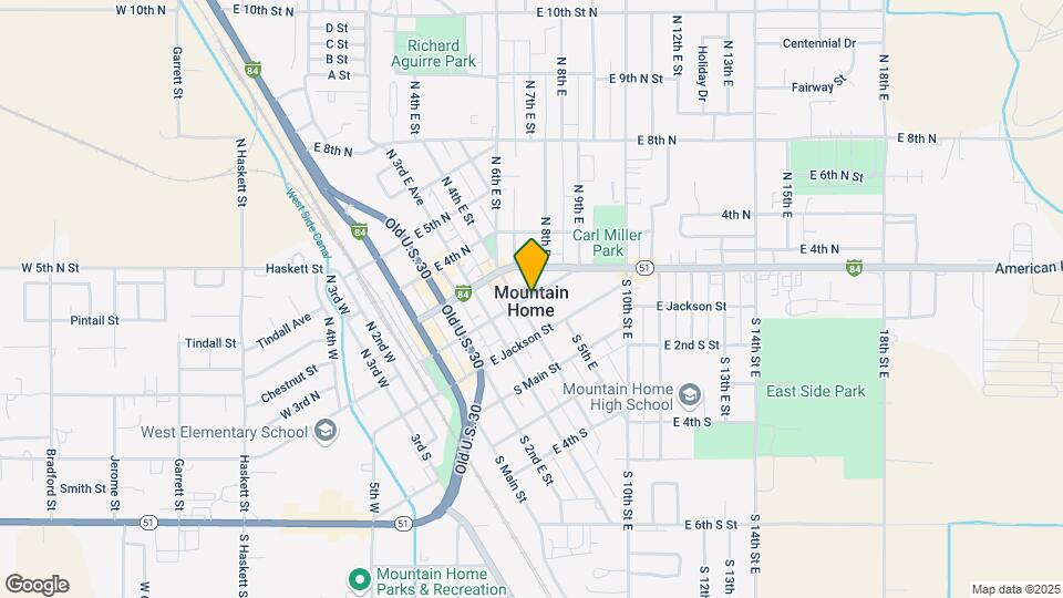 1355 Caracara Ave Map and Location Details