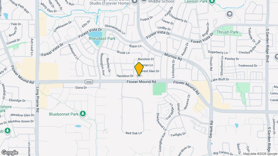 2105 Friar Ct Map and Location Details