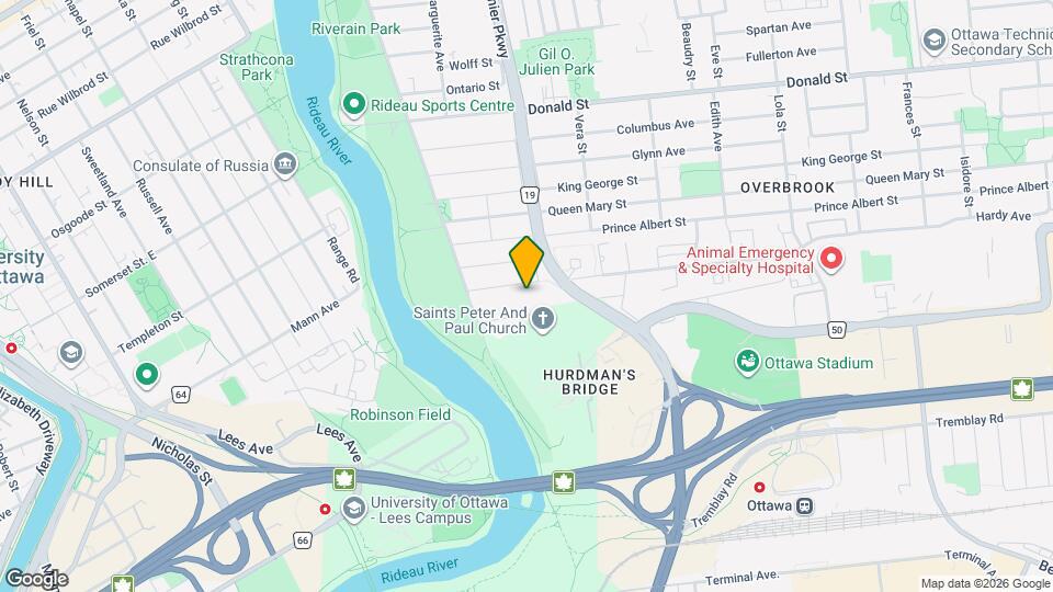 90 Presland Rd W Map and Location Details