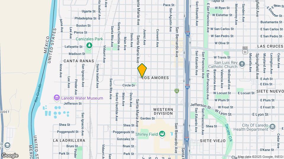 3004 Juarez Ave Map and Location Details