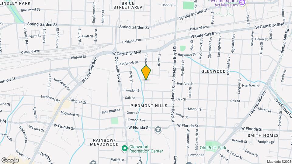 1724 Hertford St Map and Location Details