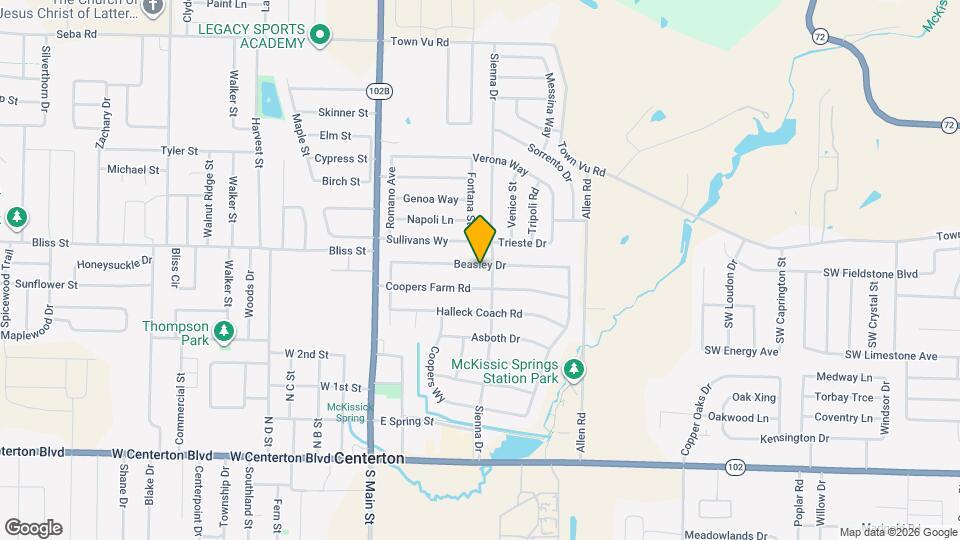 340 Beasley Dr Map and Location Details