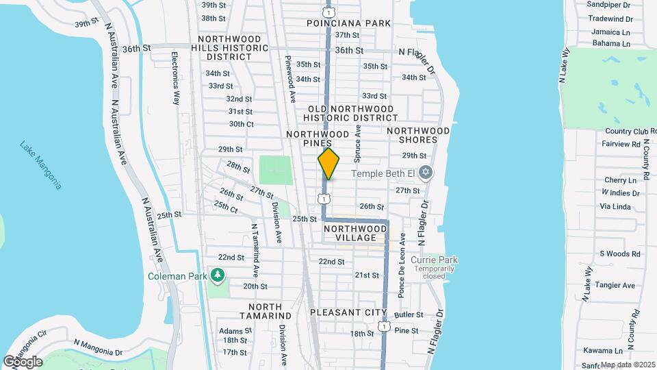 545 27th St Map and Location Details