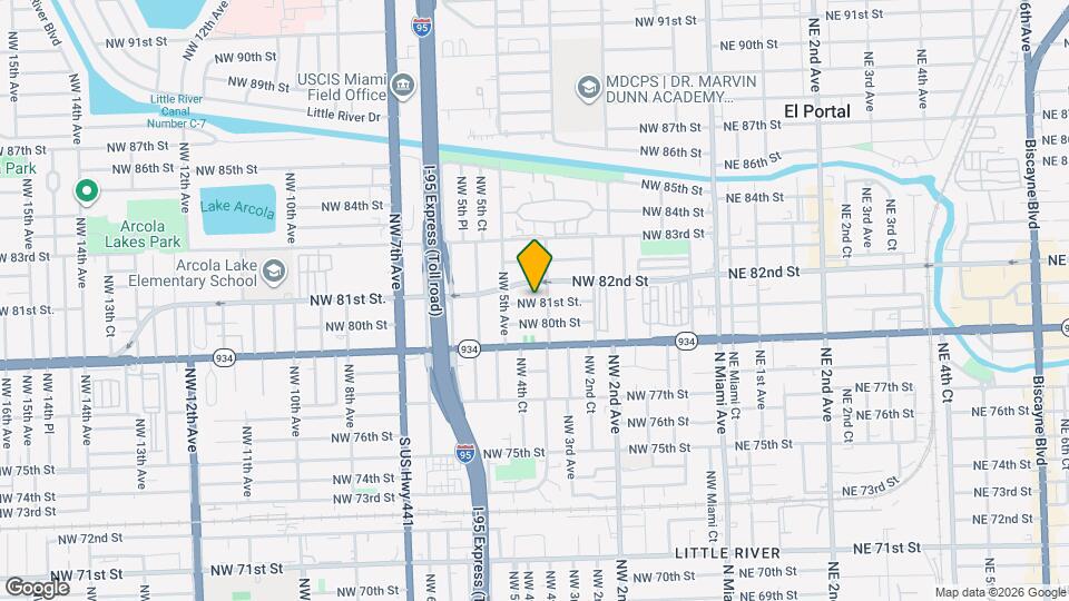 417 NW 81st St Map and Location Details
