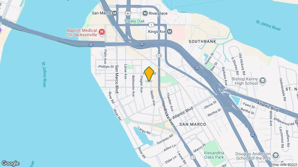 1552 Naldo Ave Map and Location Details