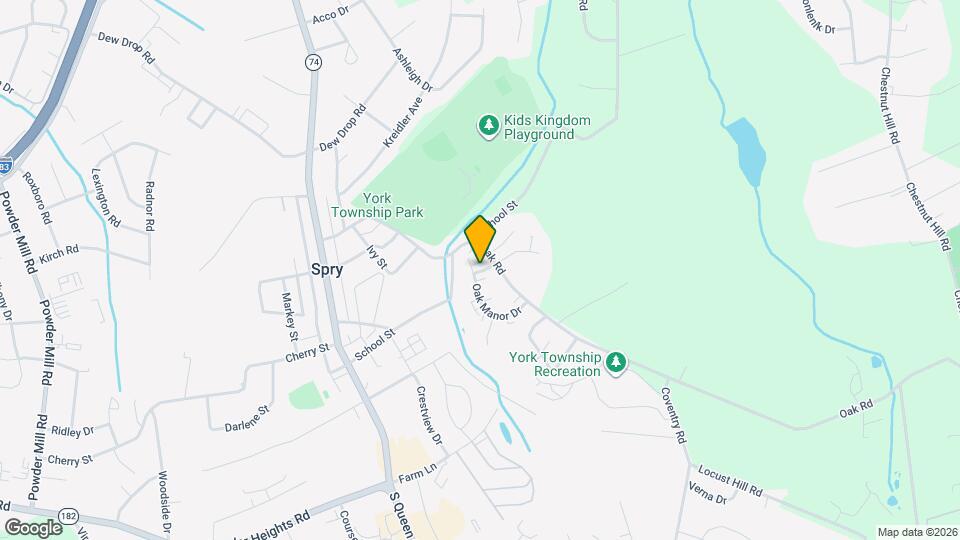 74 Tonden Dr Map and Location Details