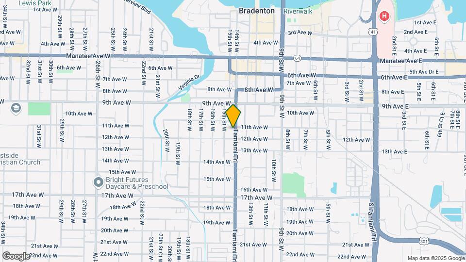 1116 14th St W Map and Location Details