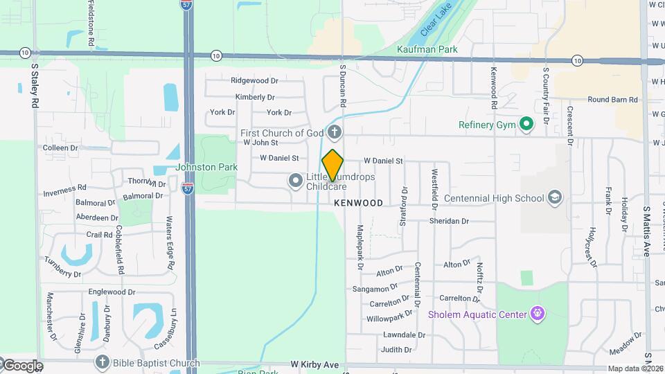 904 Fairoaks Dr Map and Location Details