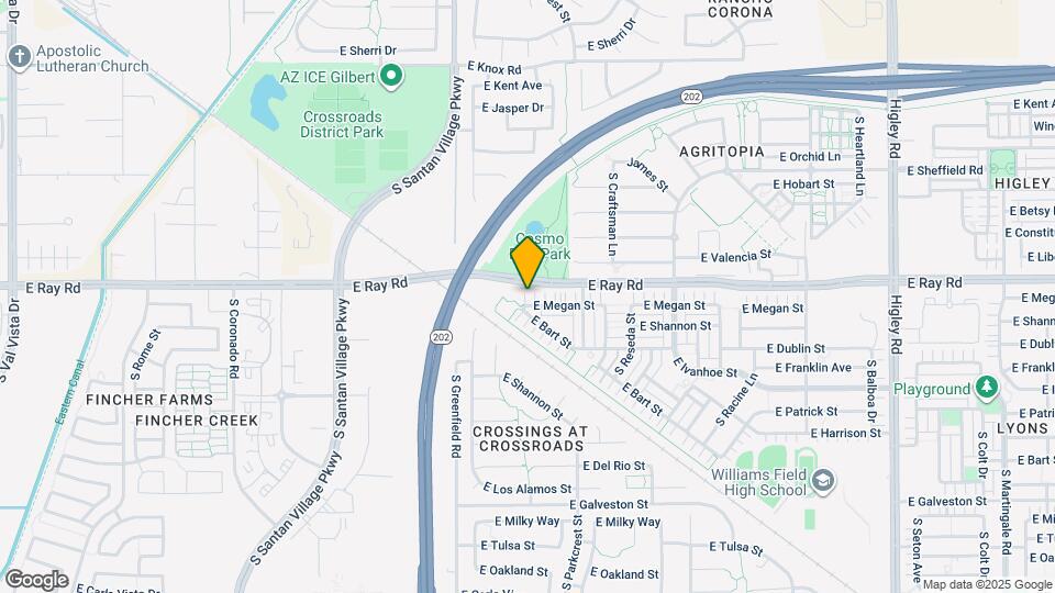 2534 E Megan St Map and Location Details