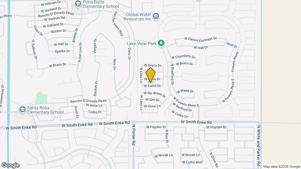 41284 W Cahill Dr Map and Location Details