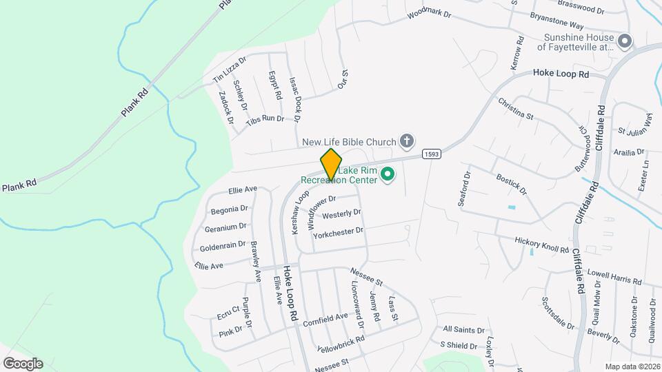 1636 Kershaw Loop Map and Location Details