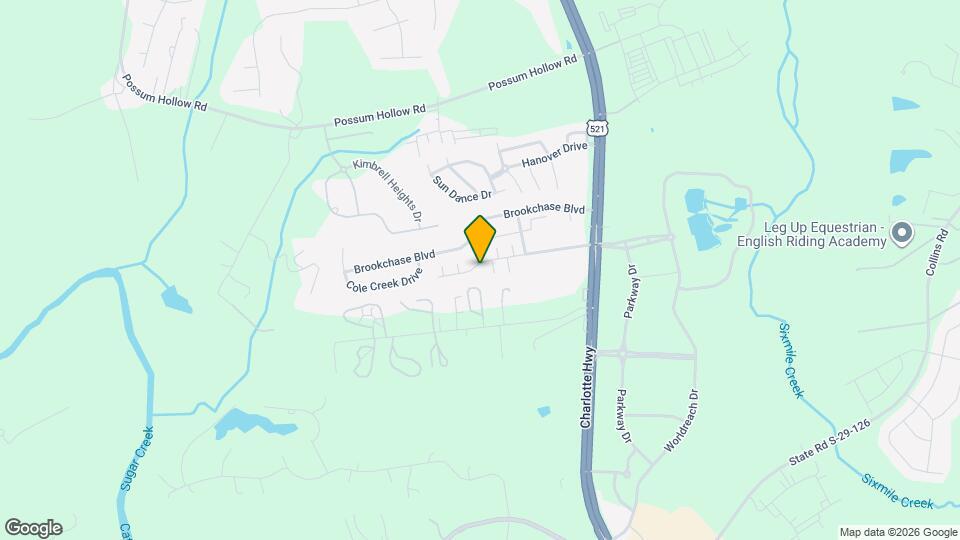 1889 Sandal Brook Rd Map and Location Details