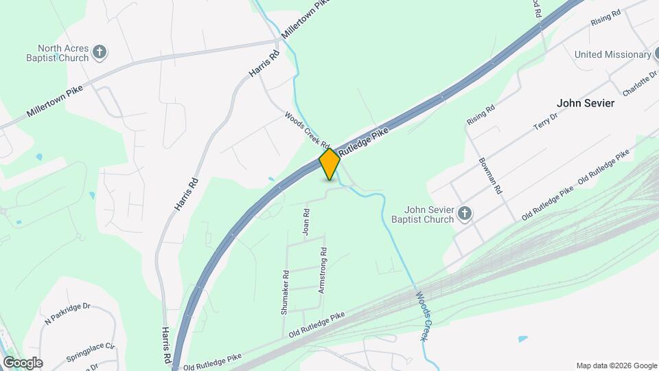 6205 Darby Dr Map and Location Details