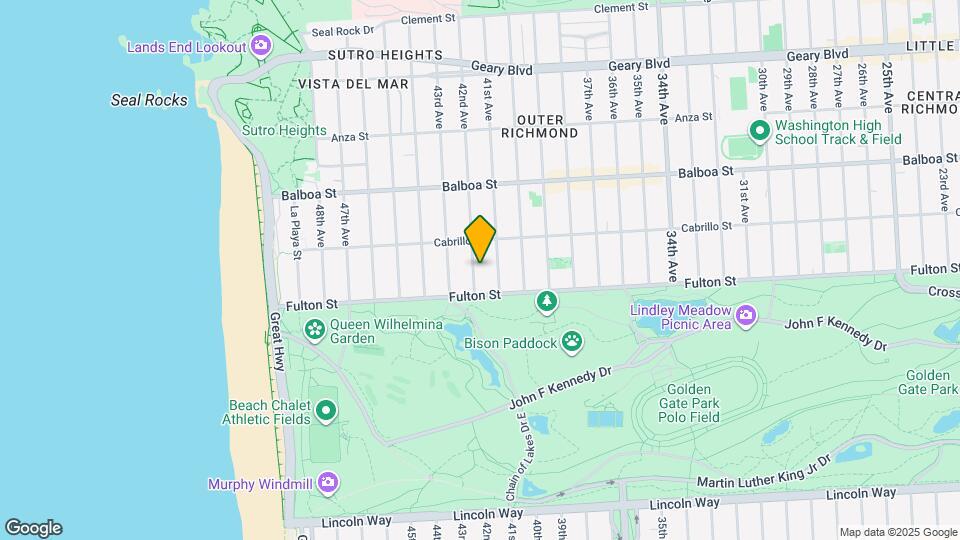 856 42nd Ave Map and Location Details