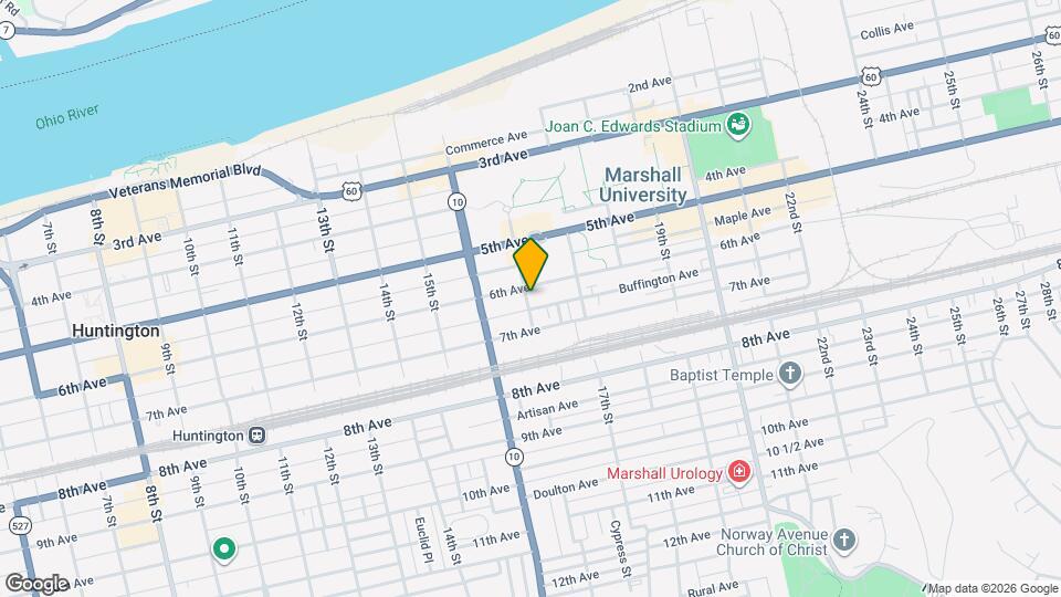 616 John Marshall Dr Mapa y Detalles de la Ubicación