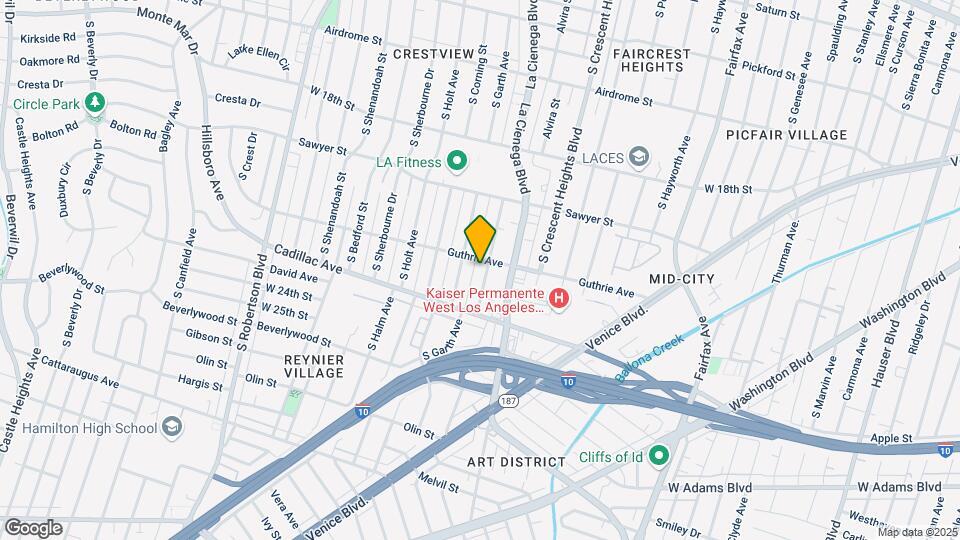 2011 Chariton St Map and Location Details