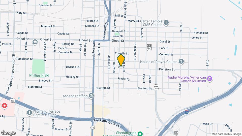 4019 Gordon St Map and Location Details