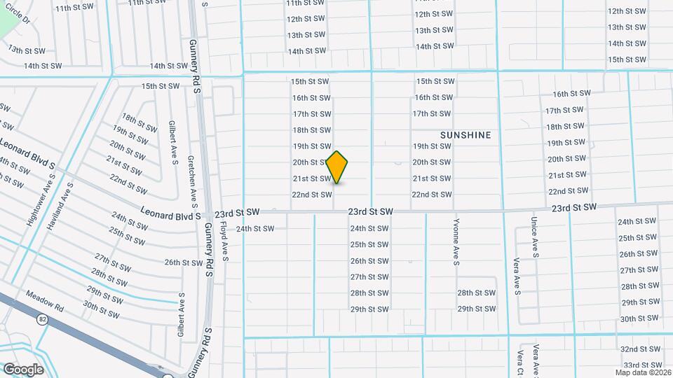 4016 22nd St SW Mapa y Detalles de la Ubicación