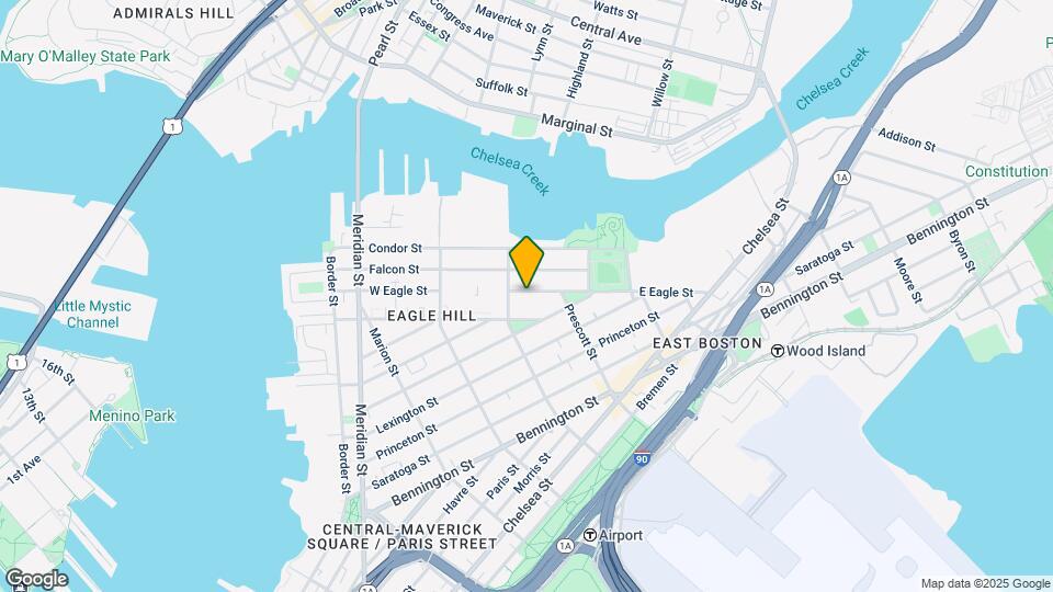 213 E Eagle St Map and Location Details