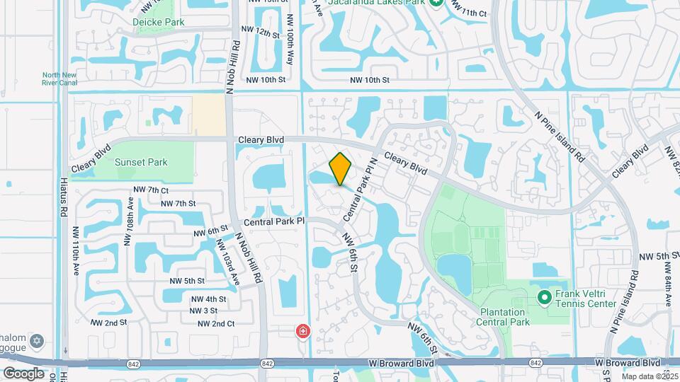 9887 NW 6th Ct Map and Location Details