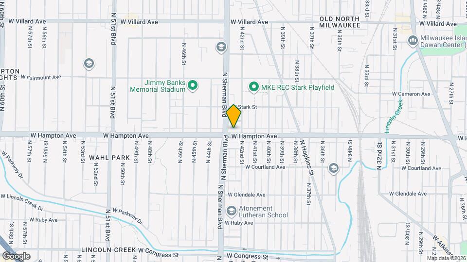 4220 W Hampton Ave Map and Location Details