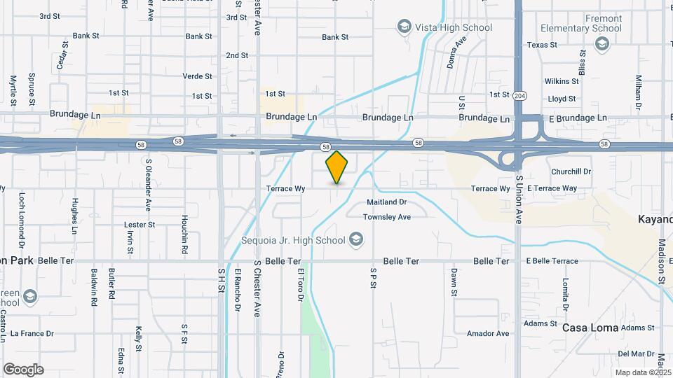 703 N St Map and Location Details