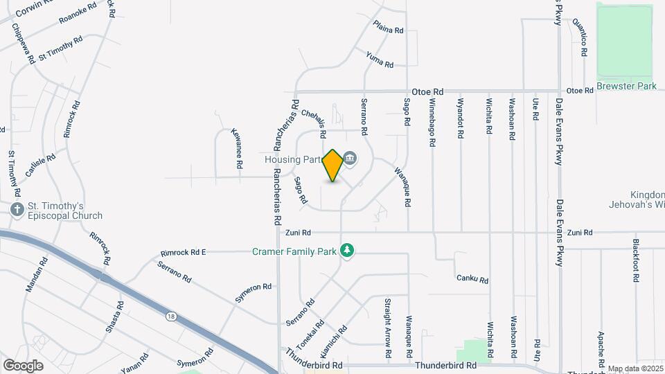 Los Pinos Apartments Map and Location Details