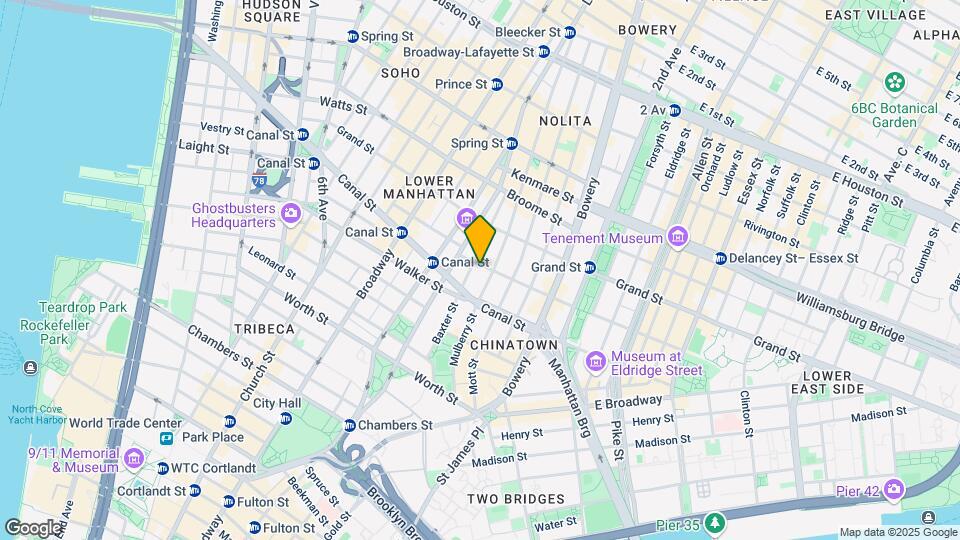 190 Hester St Map and Location Details