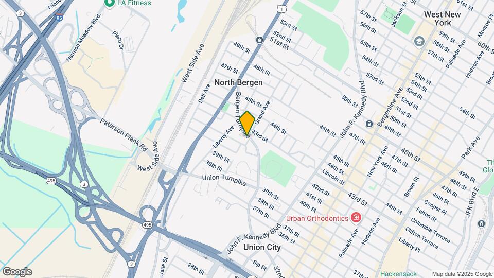 4201 Bergen Turnpike Map and Location Details