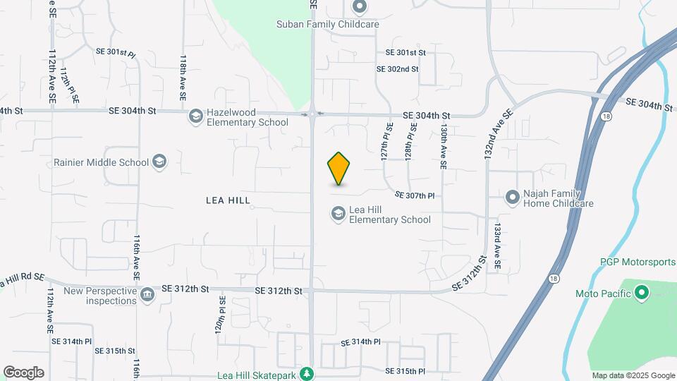 12624 SE 307th St Map and Location Details