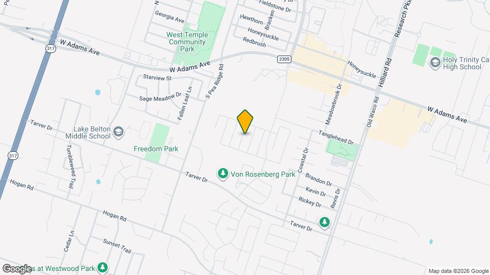 529 Rock Meadow Lane Map and Location Details