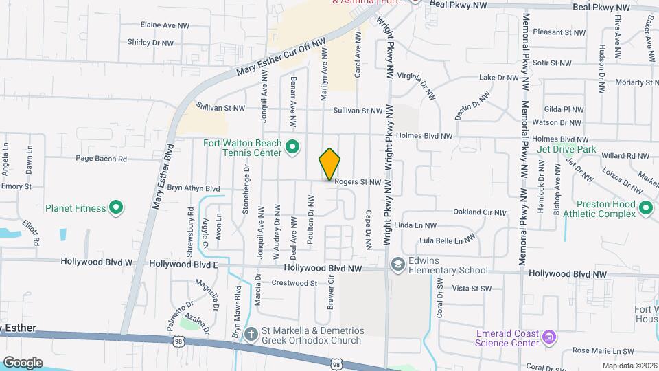 417 Village Ct NW Map and Location Details